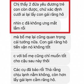 Lần đầu ra mắt nhà chồng tương lai, cô gái bị chê vì hàm răng hô