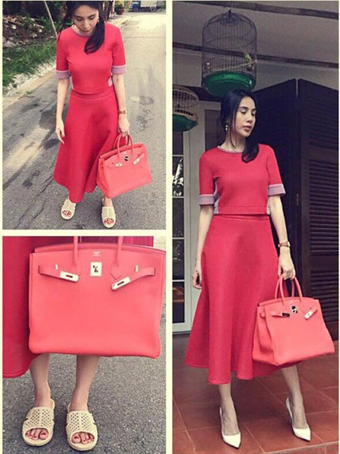 Loạt mỹ nhân Việt diện đồ hiệu nhưng đeo dép giá rẻ
