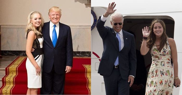Mối quan hệ bạn bè giữa con gái út TT Trump và cháu nội ông Biden