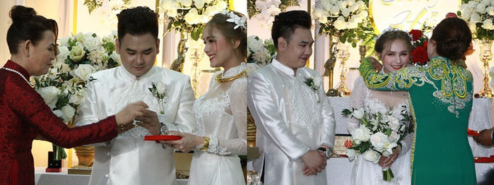 Mỹ nhân Việt đeo vàng trĩu cổ trong ngày cưới