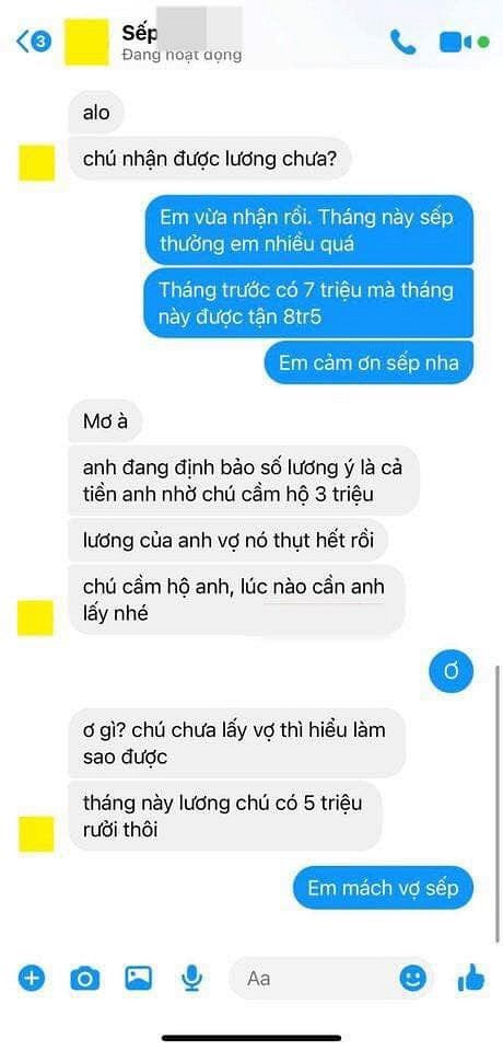Lương cao hơn tháng trước chàng trai mừng thầm ai ngờ sếp gửi quỹ đen