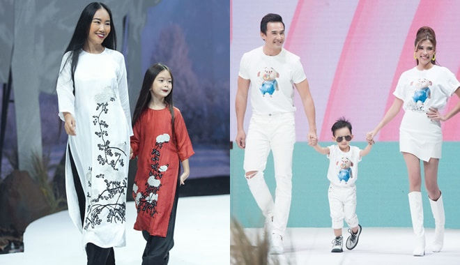Nhóc tì nhà sao mới tí tuổi đã lên sàn catwalk chuyên nghiệp