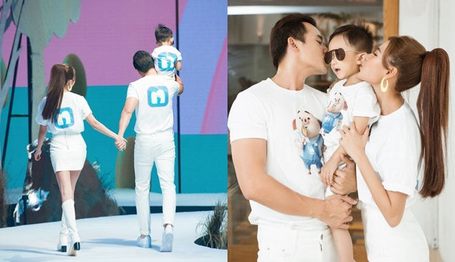 Nhóc tì nhà sao mới tí tuổi đã lên sàn catwalk chuyên nghiệp