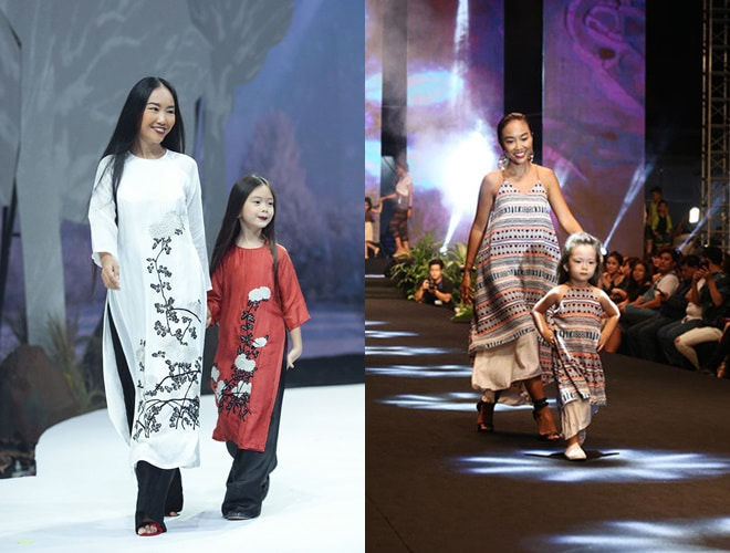 Nhóc tì nhà sao mới tí tuổi đã lên sàn catwalk chuyên nghiệp
