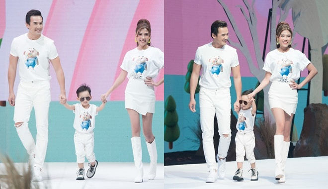 Nhóc tì nhà sao mới tí tuổi đã lên sàn catwalk chuyên nghiệp