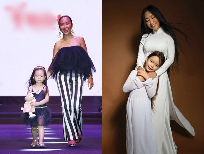Nhóc tì nhà sao mới tí tuổi đã lên sàn catwalk chuyên nghiệp