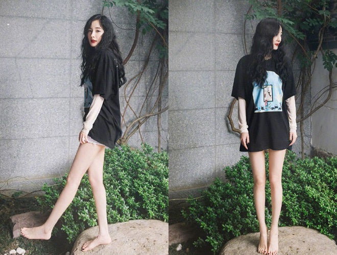 Những lần mỹ nhân Hoa ngữ để lộ đôi chân gầy gò