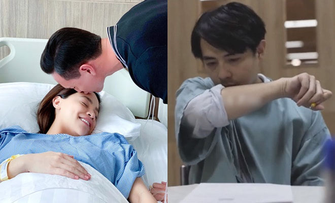 Những ông chồng Vbiz đưa vợ đi đẻ: Kim Lý không rời vợ nửa bước