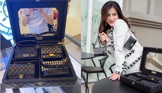 Sao Việt sắm túi hiệu cho con gái: Đông Nhi nối bước Cường Đô La
