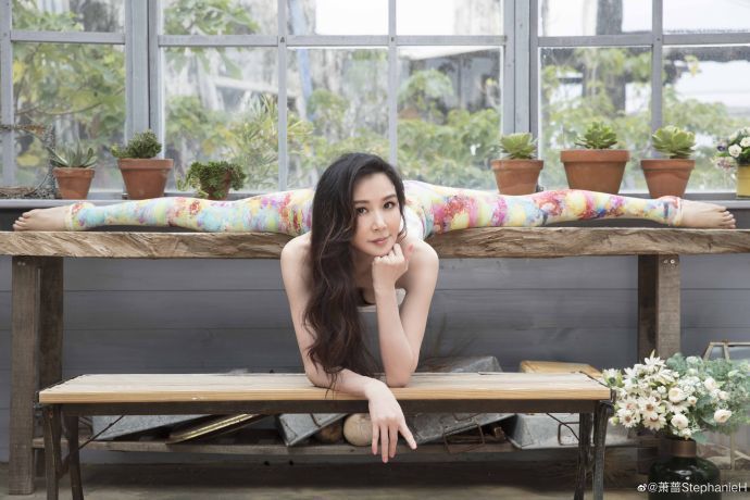 Tiêu Tường: mỹ nữ Đài Loan 52 tuổi dáng đẹp nhờ tập yoga