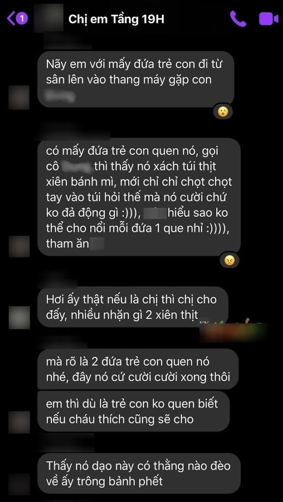 Không cho trẻ em trong chung cư xiên nướng, cô gái bị chửi tham ăn