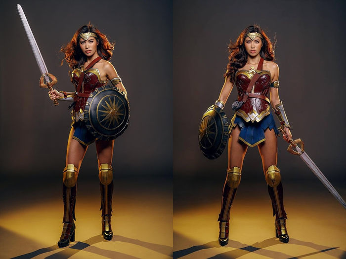 Cùng cosplay Wonder Woman: Minh Tú, Diệp Lâm Anh, H'Hen Niê ai hơn ai?