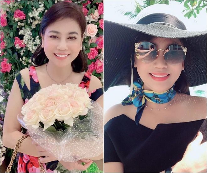 Mẹ chồng Diệp Lâm Anh trẻ đẹp khó tin, chụp cùng con dâu mà như chị em