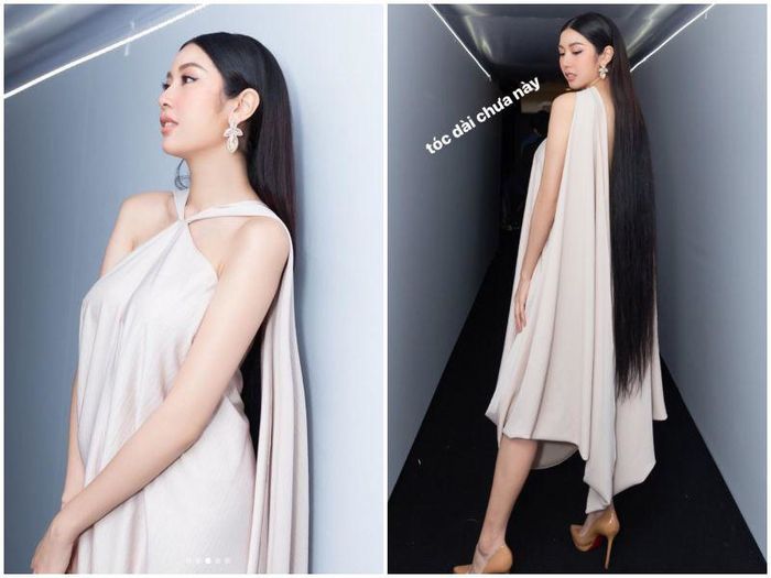 Sự thật về suối tóc nữ thần của sao: Khánh Vân bị cho sửa ảnh quá đà