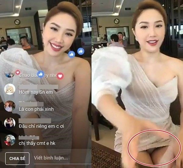 Sự cố váy áo dậy sóng MXH 2020: Lương Thùy Linh lộ vòng 3
