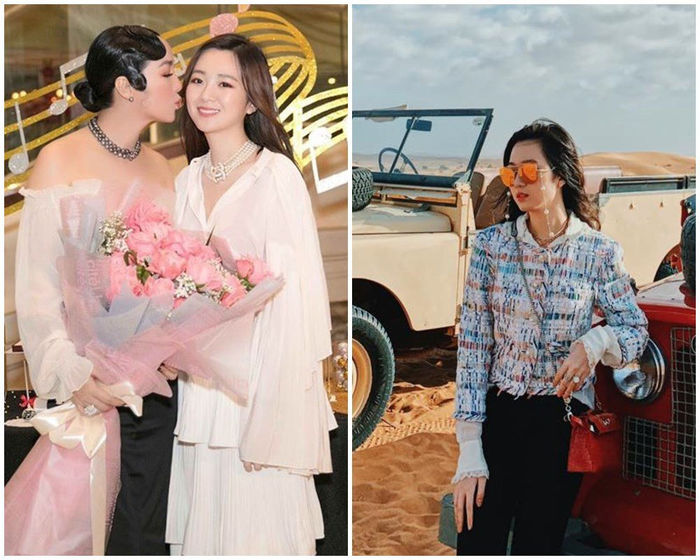 Ái nữ Hoa hậu Đền Hùng tái xuất gây sốt trong đêm tiệc Giáng sinh
