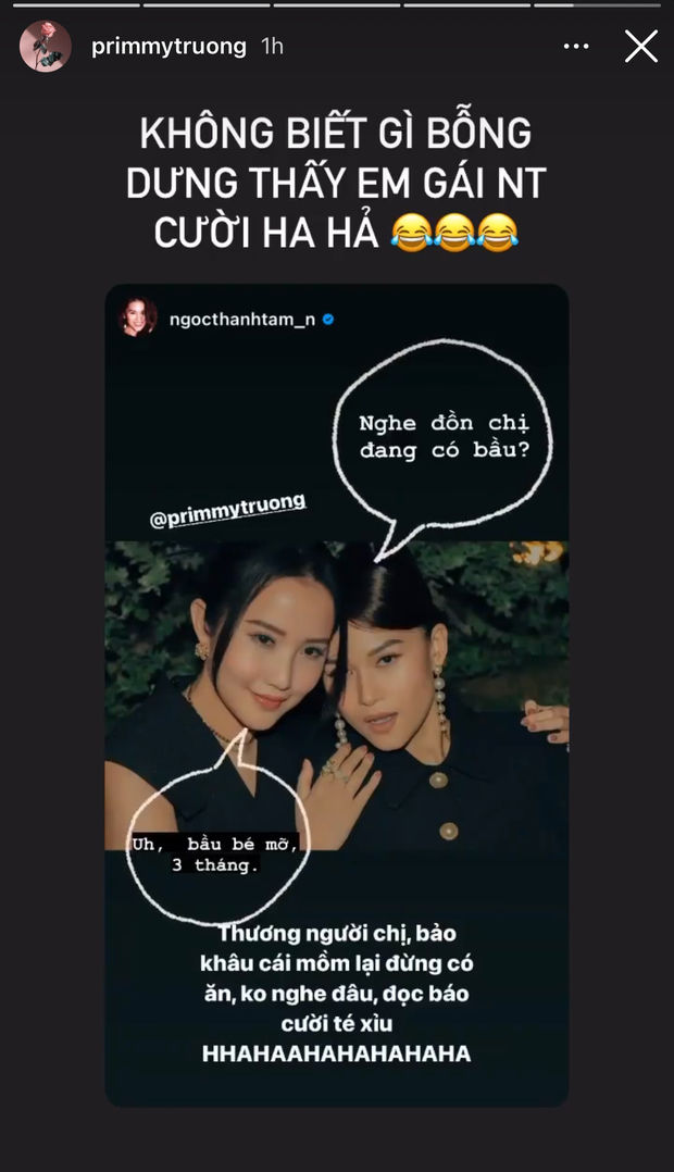 Primmy Trương: bà xã Phan Thành ngầm phủ nhận tin đồn bầu bí