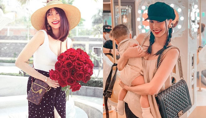 Chăm con nhỏ, hội mỹ nhân Việt đeo toàn trang sức hàng hiệu làm điệu