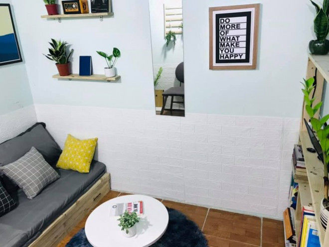 Với 3,5 triệu đồng chàng trai biến phòng trọ thành nơi ở cực đẹp
