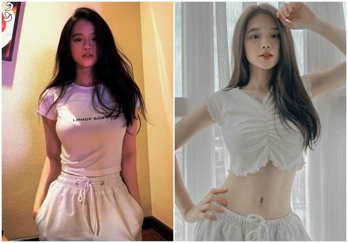 Hotgirl Linh Ka với vòng 1 căng tròn dù mặc kín đáo