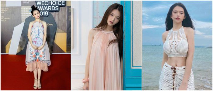Hotgirl Linh Ka với vòng 1 căng tròn dù mặc kín đáo