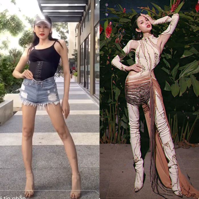 Lương Mỹ Kỳ để lộ nhược điểm đôi chân vòng kiềng