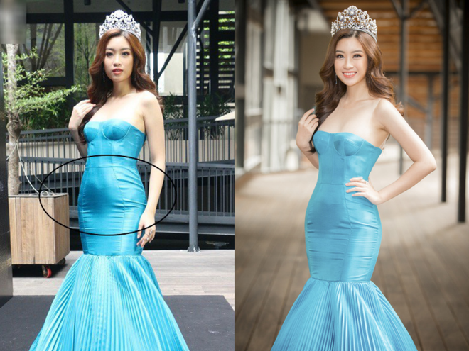Ảnh chưa photoshop của Hoa Hậu Việt: Thu Thảo, Đỗ Thị Hà so kè cực gắt