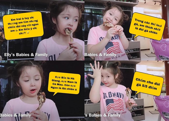Elly Trần hé lộ hình ảnh ái nữ 6 tuổi lớn phổng phao