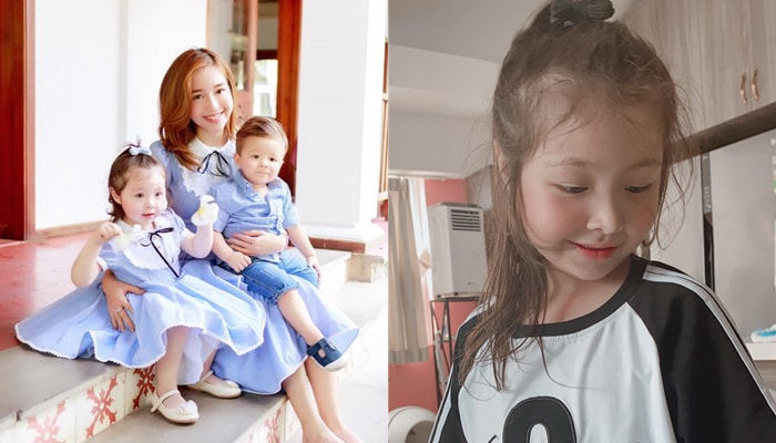 Elly Trần hé lộ hình ảnh ái nữ 6 tuổi lớn phổng phao