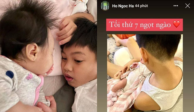 Fan nghi vấn Cường Đô La gọi điện chúc mừng Hà Hồ sinh đôi