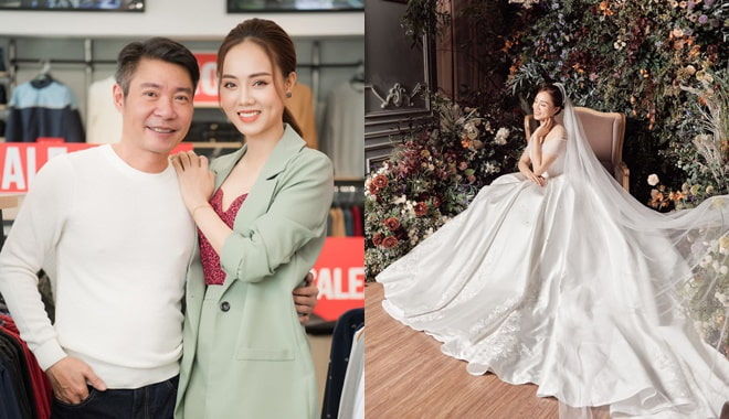 Hé lộ hậu trường ảnh cưới của nghệ sĩ Công Lý và bạn gái kém 15 tuổi