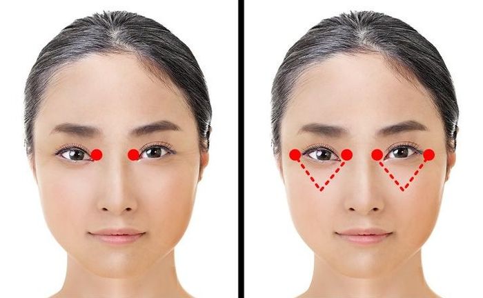Học người Nhật 1 phút massage để có đôi mắt đẹp, không nếp nhăn
