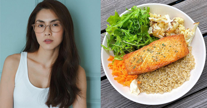 Học sao Việt bí kíp giữ dáng với những bữa trưa cực kỳ lành mạnh