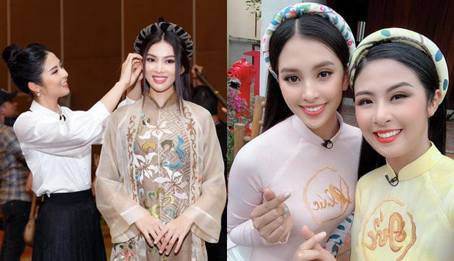 Hơn chục tuổi, Hoa hậu Ngọc Hân không ngại đọ sắc với Đỗ Thị Hà