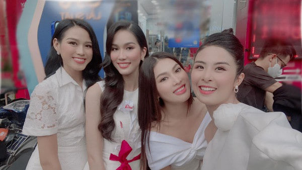 Hơn chục tuổi, Hoa hậu Ngọc Hân không ngại đọ sắc với Đỗ Thị Hà