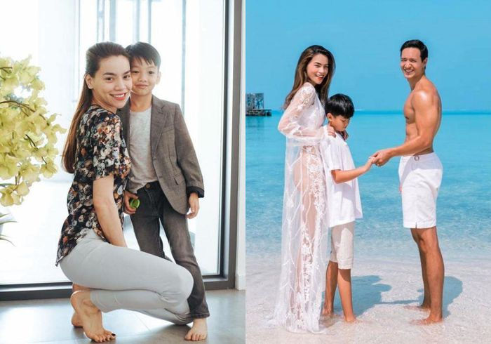 Hưởng gen trội từ mẹ, quý tử nhà Hà Hồ mới 10 tuổi đã cao ấn tượng
