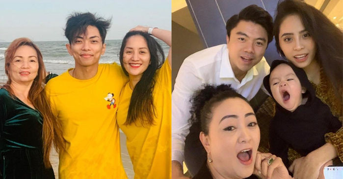 Top 5 mẹ chồng Vbiz yêu con dâu, chăm cháu đỉnh: Có mẹ chồng Khánh Thi
