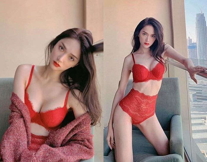 2 Hoa hậu ngực khủng đọ sắc: Mai Phương Thuý hay Hương Giang đỉnh hơn?
