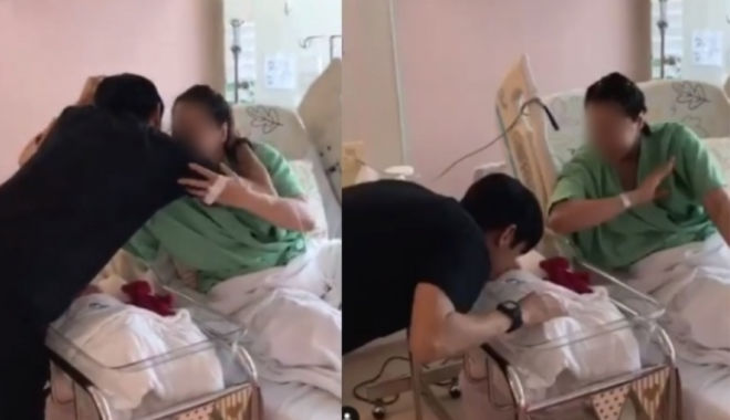 Mẹ chồng mắng té tát khi thấy con trai lúi húi vệ sinh cho vợ đẻ