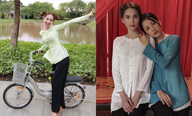 Mỹ nhân Việt hóa gái quê: Hari Won được chồng khen cưng