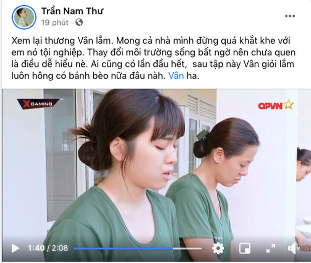 Nam Thư bất ngờ lên tiếng tiết lộ tính cách thật của Khánh Vân