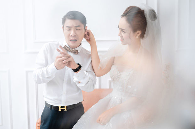 Những bộ ảnh cưới vui nhộn của sao Việt