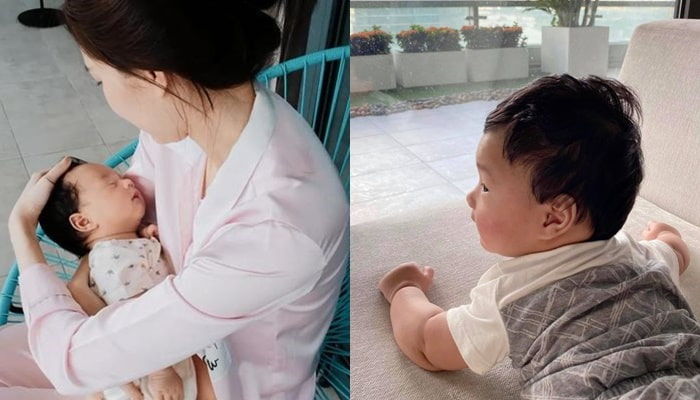 Ông xã Đặng Thu Thảo khoe ảnh cận cảnh gương mặt con trai cưng