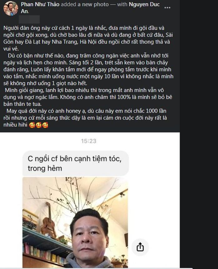 Phan Như Thảo tiết lộ chồng đại gia đi đâu cũng báo cáo