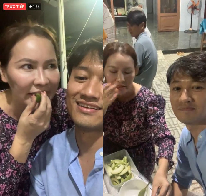 Quý Bình livestream bên gia đình, rộ nghi vấn bà xã 7X có tin vui