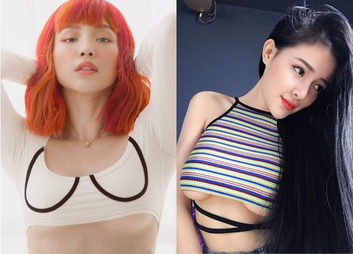 Sao Việt bắt trend khoe chân ngực: Linh Chi - Ngân 98 bị la ó phản cảm