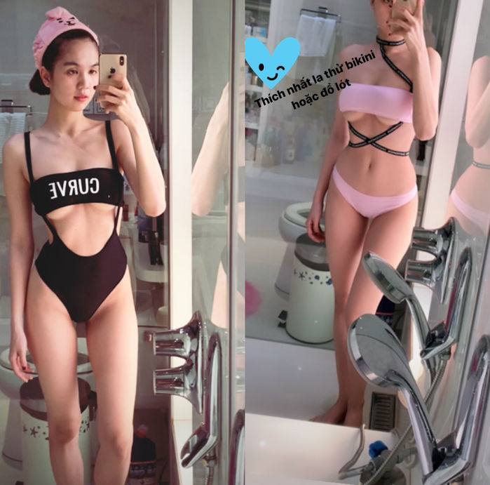 Sao Việt bắt trend khoe chân ngực: Linh Chi - Ngân 98 bị la ó phản cảm