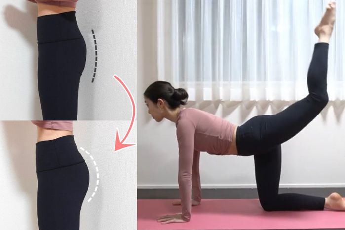 Tập nâng chân mỗi ngày để có ngay vòng 3 nảy nở chẳng cần độn mông