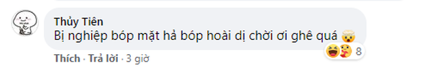 Thủy Tiên lên tiếng khi để lộ gương mặt nhọn hoắt