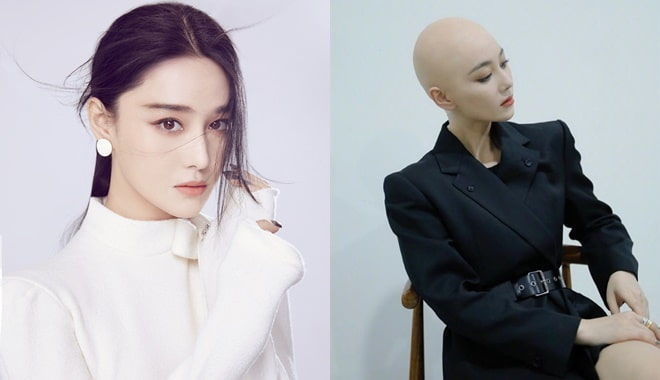 Tình địch của Phạm Băng Băng bất ngờ cạo đầu trọc